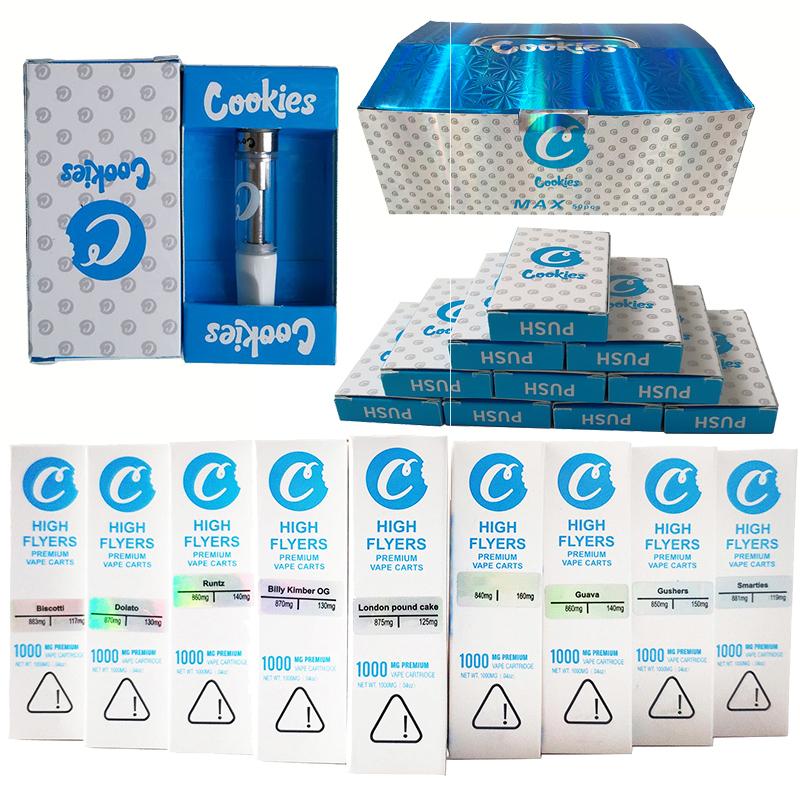 Cookies High Flyers Cartridges 510 Ceramic Coil Cartridge Atomizer 0.8ml 1ml Glass Tank with 15 Kinds Stickers Empty Vape Carts
Cookies High Flyers Cartridges 510 Ceramic Coil Cartridge Atomizer 0.8ml 1ml Glass Tank with 15 Kinds Stickers Empty Vape Carts