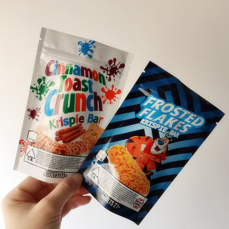 2021 CEREAL TREATS CHOCOLATE brownie MYLAR BAGS RUNTZ FLAMIN CANNA BUTTER TRIPS AHOY MEDICATED EDIBLES PACKAGING COOKIES package PEANUT
2021 CEREAL TREATS CHOCOLATE brownie MYLAR BAGS RUNTZ FLAMIN CANNA BUTTER TRIPS AHOY MEDICATED EDIBLES PACKAGING COOKIES package PEANUT