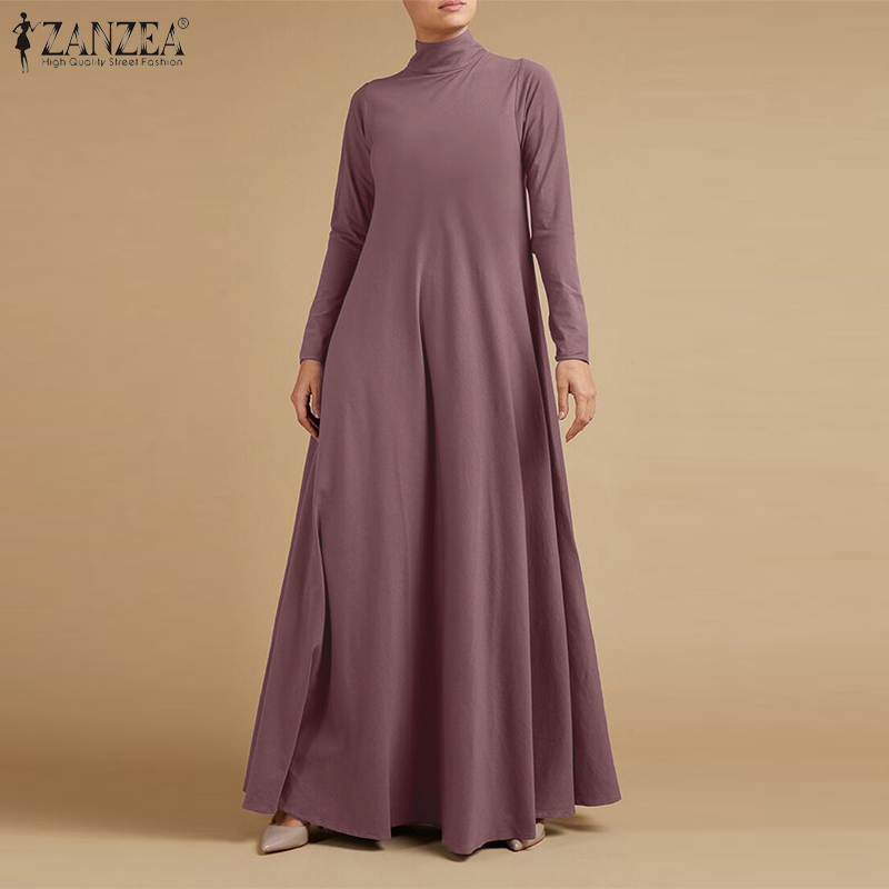 Fashion Women Maxi Long Dress Autumn Turtleneck Long Sleeve Kaftan Party Vestido ZANZEA Elegant Solid Casual Sundress Robe Femme, Leopard red
Fashion Women Maxi Long Dress Autumn Turtleneck Long Sleeve Kaftan Party Vestido ZANZEA Elegant Solid Casual Sundress Robe Femme, Leopard red
