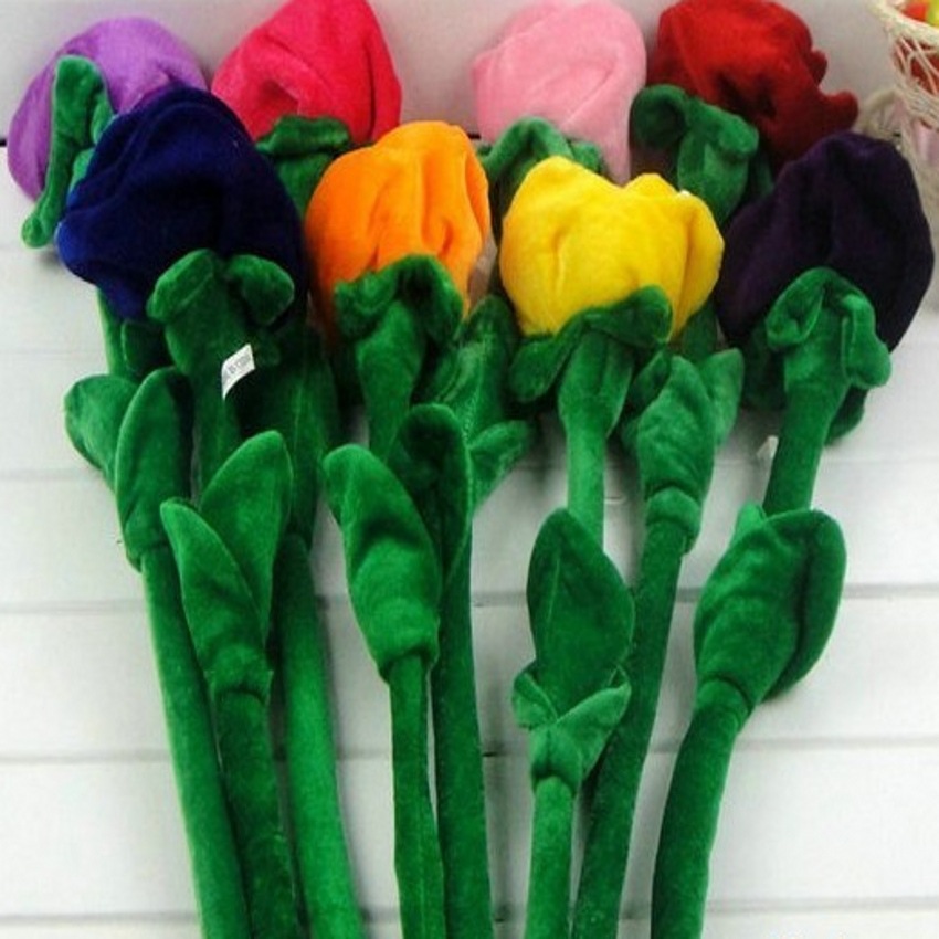 Creative plush toy rose flower series multicolor bundle company show event gift to send girlfriend gift
Creative plush toy rose flower series multicolor bundle company show event gift to send girlfriend gift
