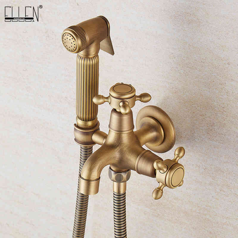 Bidet Faucets Toilet Spary Gun Set Antique Bronze Copper Shing Cleaner Faucet Single Cold El209 3gv8
Bidet Faucets Toilet Spary Gun Set Antique Bronze Copper Shing Cleaner Faucet Single Cold El209 3gv8