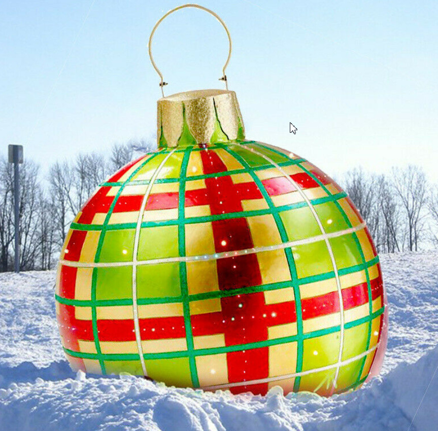 2021 New 1pcs 60cm Christmas Balls Christmas Tree Decorations Outdoor Atmosphere Inflatable Toys For Home Christmas Gift Ball G0915
2021 New 1pcs 60cm Christmas Balls Christmas Tree Decorations Outdoor Atmosphere Inflatable Toys For Home Christmas Gift Ball G0915