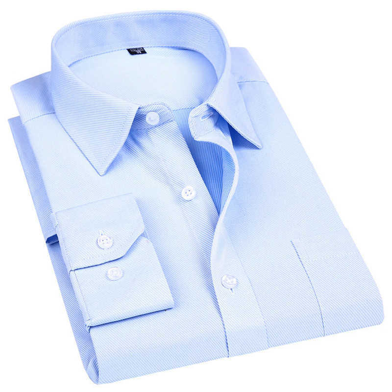 Men Dress Long Sleeve Shirt Brand Fashion Designer High Quality Solid Male Clothing Fit Business Shirts White Blue Black 4XL 210628, 8868-6 twill pink
Men Dress Long Sleeve Shirt Brand Fashion Designer High Quality Solid Male Clothing Fit Business Shirts White Blue Black 4XL 210628, 8868-6 twill pink