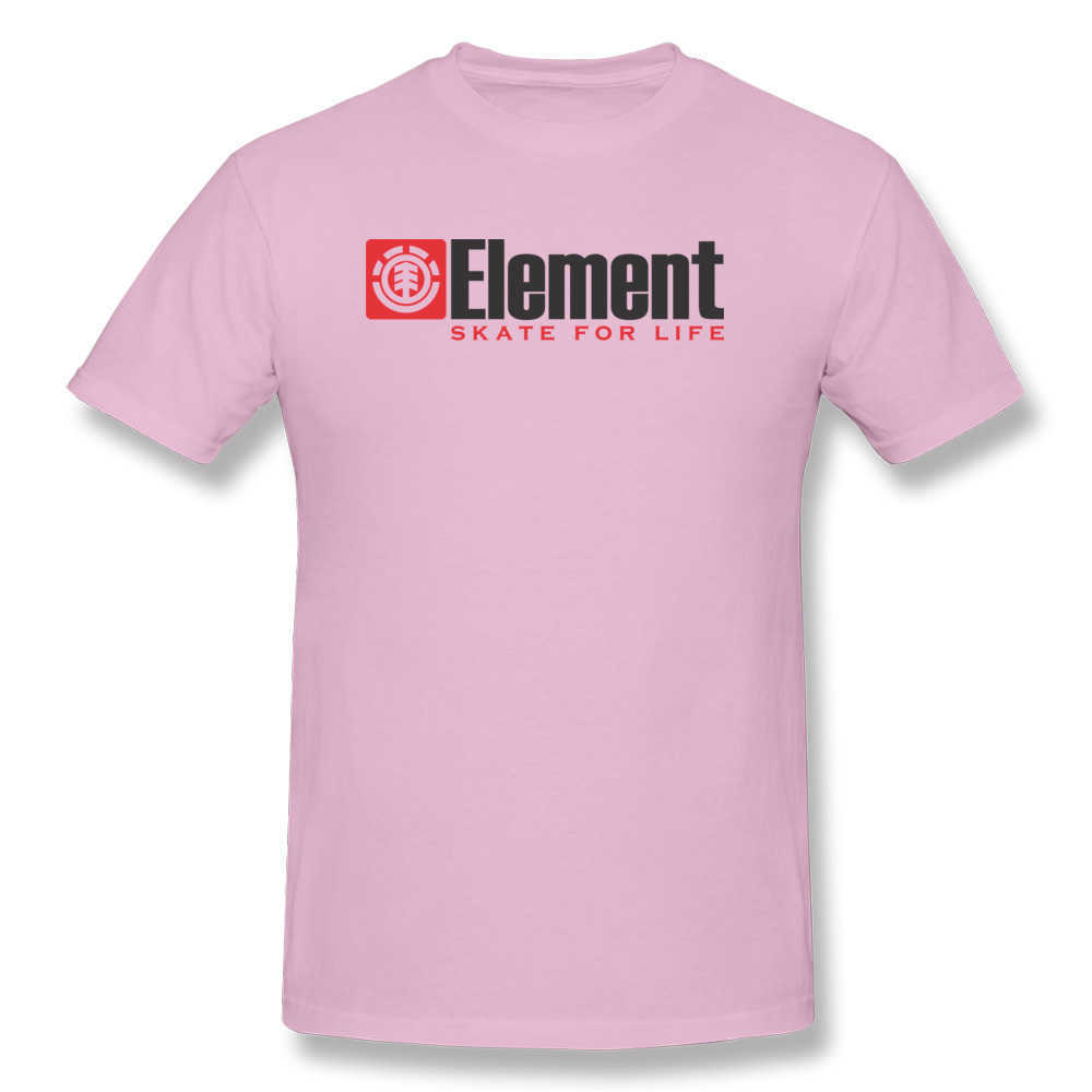 Element T-shirt Men Skater T Shirt Skate For Life Tops & Tees Simple Letter Tshirt Custom Cotton White Clothes Plus Size 210629