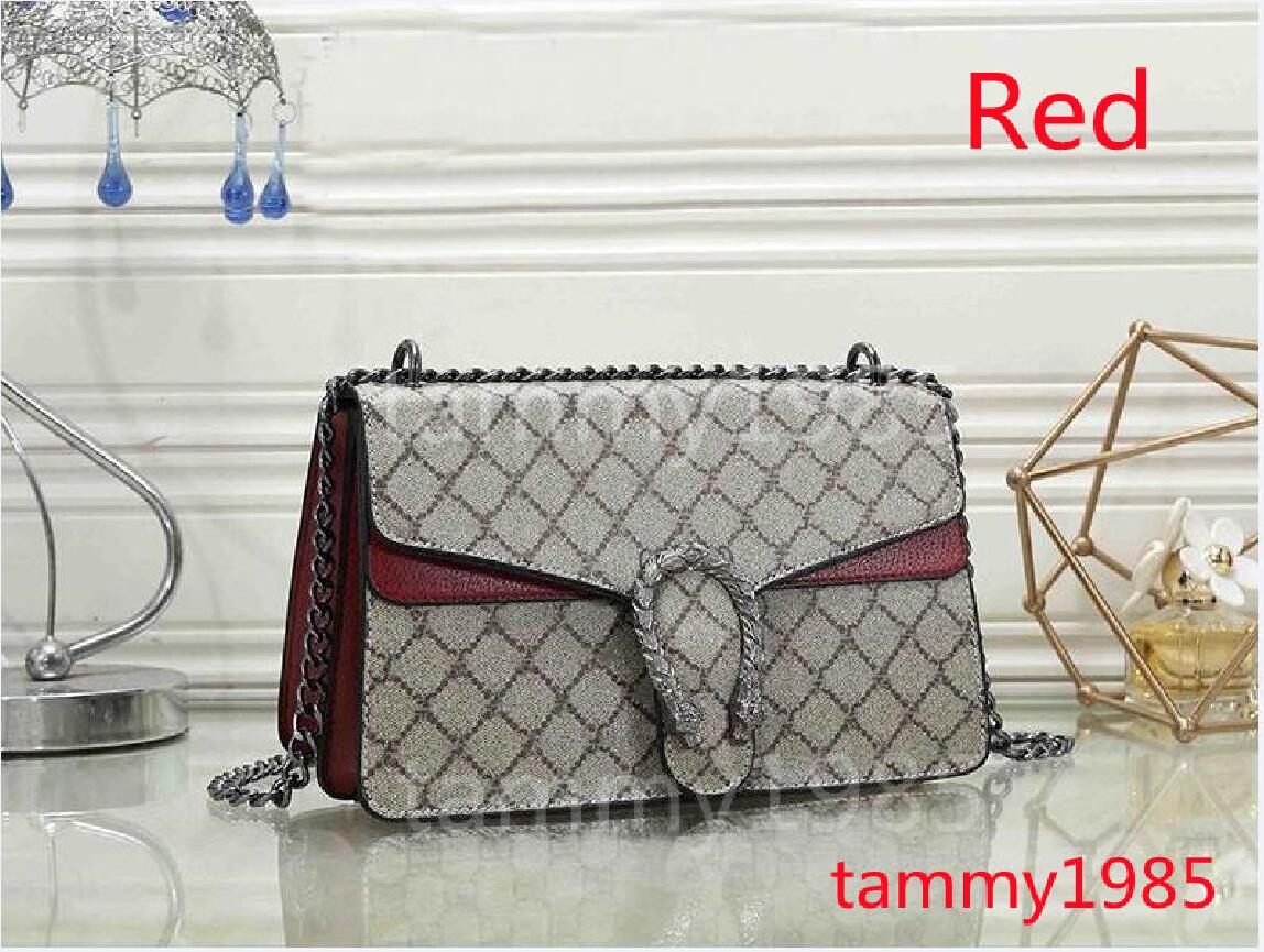5 Colors High Quality Classic Women Lady Flap Chain Fashion Bags Leather Crossbody Handbags Purses Backpack Tote Shoulder Bag purse wallet 26cm, Red
5 Colors High Quality Classic Women Lady Flap Chain Fashion Bags Leather Crossbody Handbags Purses Backpack Tote Shoulder Bag purse wallet 26cm, Red