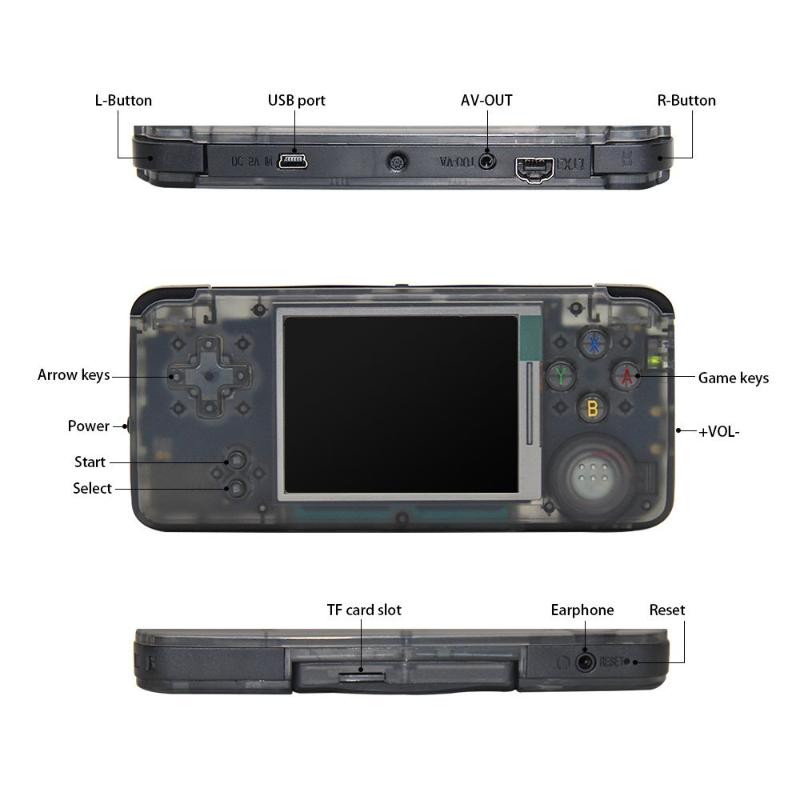Portable Game Players Coolbaby RS-97 RETRO Handheld Console Mini Video Gaming MP4 MP5 Playback Built-in1151 GamesChildhood Gifts
Portable Game Players Coolbaby RS-97 RETRO Handheld Console Mini Video Gaming MP4 MP5 Playback Built-in1151 GamesChildhood Gifts