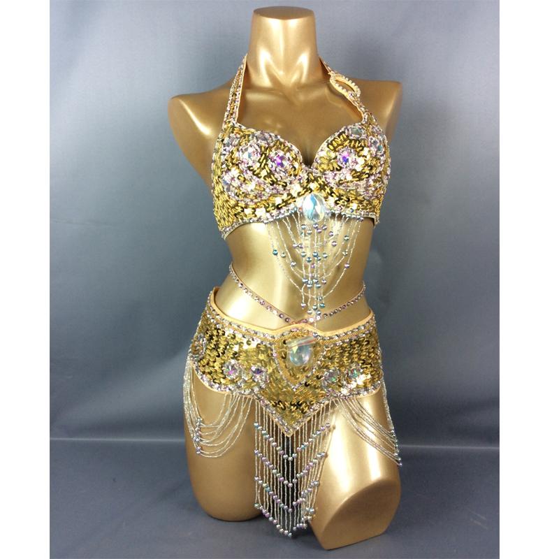 Stage Wear Women Belly Dancing Suite Belt+bra Samba Costumes Sexy Show Dance Club USA Bra Girl Clothing, Black
Stage Wear Women Belly Dancing Suite Belt+bra Samba Costumes Sexy Show Dance Club USA Bra Girl Clothing, Black
