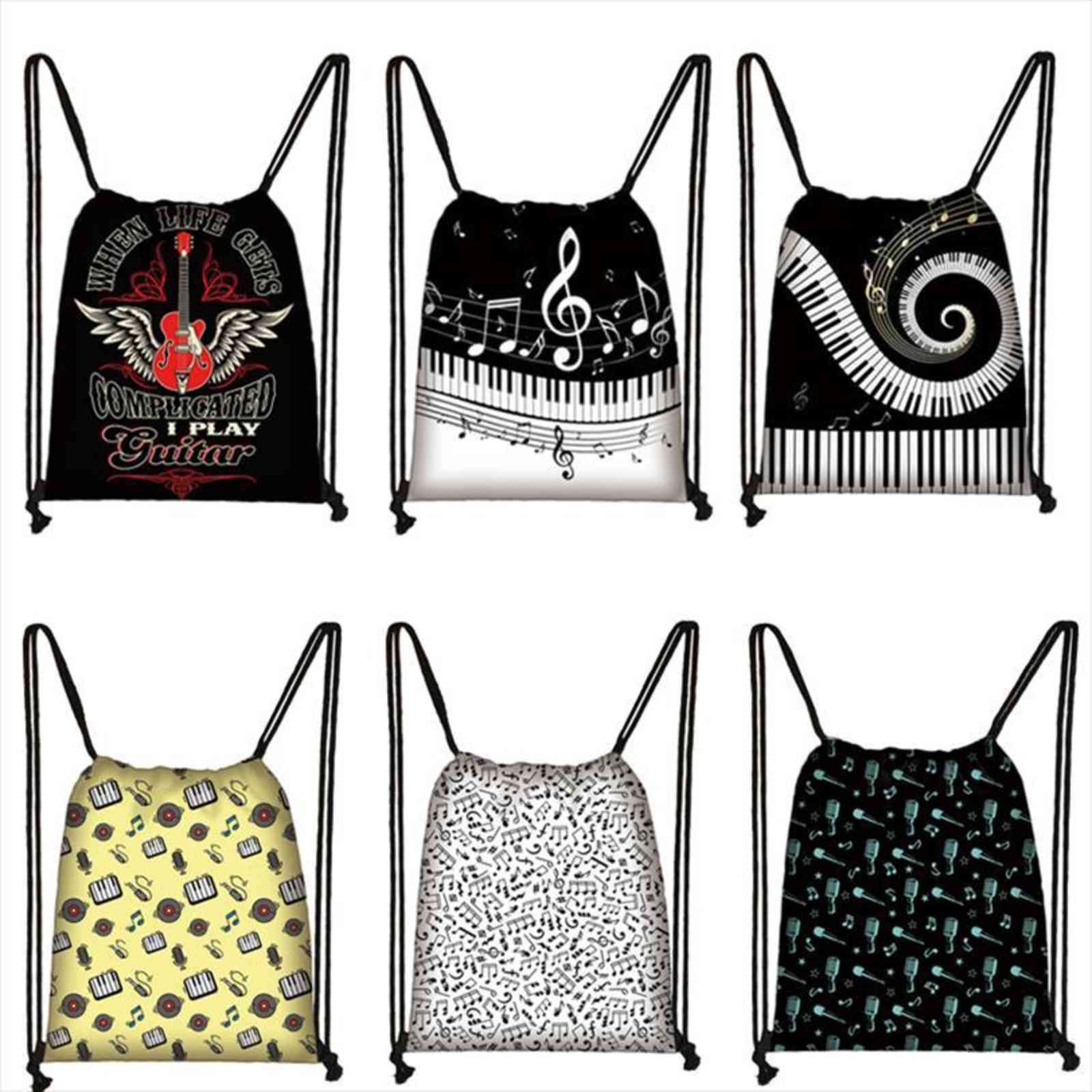 piano guitar musical notes drawstring bag women backpack teenager boys girls storage kids bookbag ladies travel
piano guitar musical notes drawstring bag women backpack teenager boys girls storage kids bookbag ladies travel