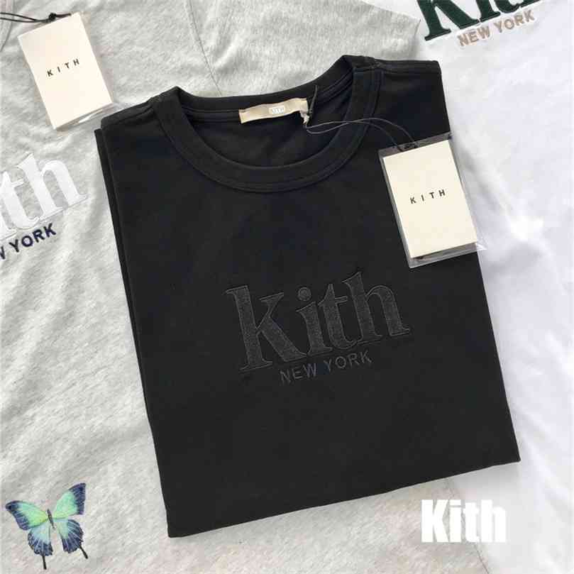 Embroidery Kith T-shirt Oversize Men Women York T Shirt High Quality Casual Summer Tops Tees 210714, White;black
Embroidery Kith T-shirt Oversize Men Women York T Shirt High Quality Casual Summer Tops Tees 210714, White;black