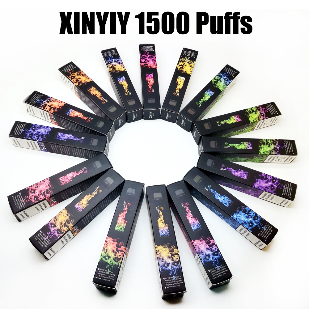 Authentic XINYIY Lux 1500 Puffs Disposable E cigarettes Device 850mAh Battery 5ml Pre-filled Cartridge Pod Vape Penl 5%
Authentic XINYIY Lux 1500 Puffs Disposable E cigarettes Device 850mAh Battery 5ml Pre-filled Cartridge Pod Vape Penl 5%