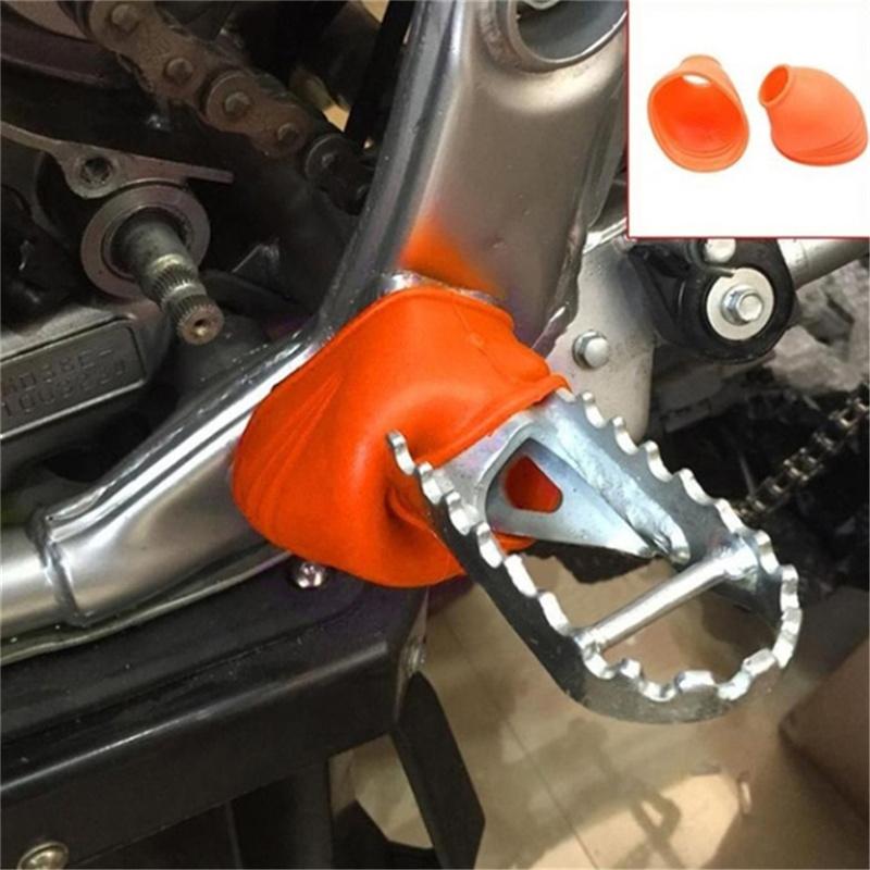Pedals 2Pcs Rubber Motorcycle Foot Peg Covers Pedal Shell Universal Fits For Motorcycles Motocross Dirtproof Bikes Cover
Pedals 2Pcs Rubber Motorcycle Foot Peg Covers Pedal Shell Universal Fits For Motorcycles Motocross Dirtproof Bikes Cover