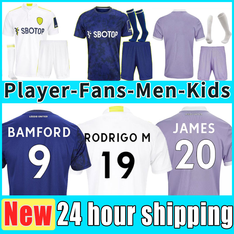 21 22 LEED soccer jersey 2021 2022 UNITED home football shirt PHILLIPS FIRPO BAMFORD RAPHINHA DIEGO LLORENTE RODRIGO men kid kits full set sock player shorts adult, Away
21 22 LEED soccer jersey 2021 2022 UNITED home football shirt PHILLIPS FIRPO BAMFORD RAPHINHA DIEGO LLORENTE RODRIGO men kid kits full set sock player shorts adult, Away