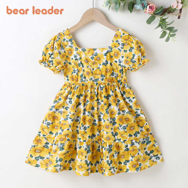Bear Leader Baby Girls Summer Flowers Dress Fashion Kids Girl Floral Princess Party Costumes Chidlren Puff Sleeve Vestidos 210708, Ah5504yellow
Bear Leader Baby Girls Summer Flowers Dress Fashion Kids Girl Floral Princess Party Costumes Chidlren Puff Sleeve Vestidos 210708, Ah5504yellow