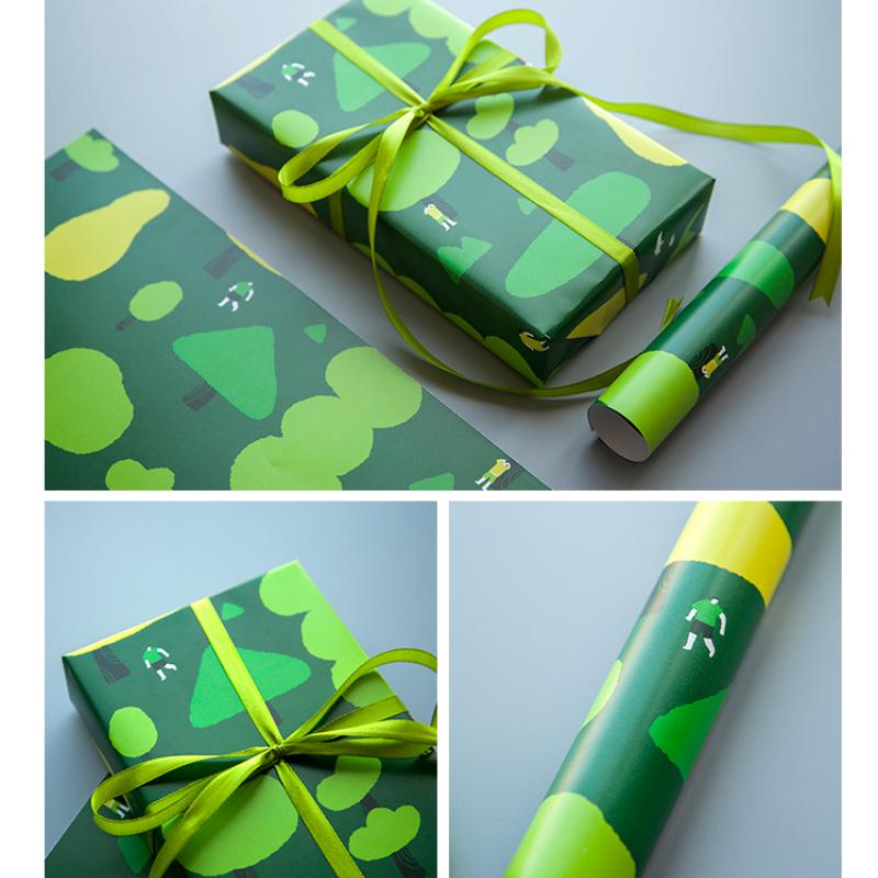 Gift Wrap 50x70cm Camouflage Colored Paper Green Forest Park Series Wrapping Valentine's Day Packaging Supplies
Gift Wrap 50x70cm Camouflage Colored Paper Green Forest Park Series Wrapping Valentine's Day Packaging Supplies