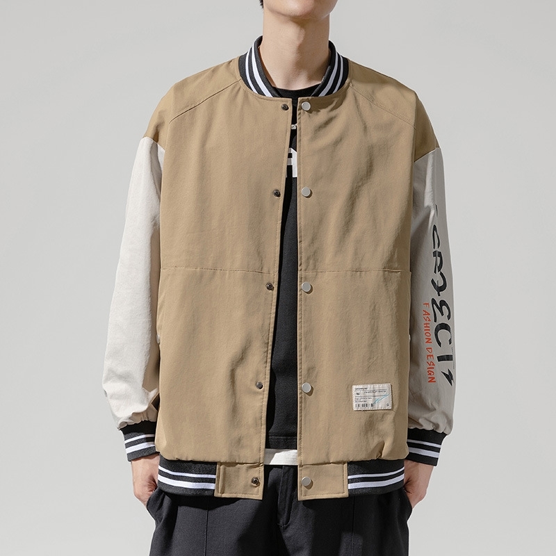 Boys' Baseball Jacket ins brand student printed Korean fashion versatile casual jacket, J2050 military green
Boys' Baseball Jacket ins brand student printed Korean fashion versatile casual jacket, J2050 military green