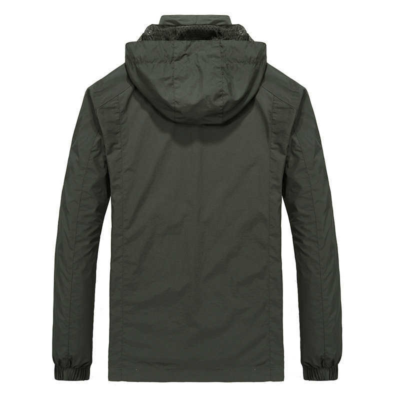 Men's Windbreaker Jackets Waterproof Military Hooded Water Proof Wind Breaker Casual Coat Male Clothing Autumn Jackets Men 210924