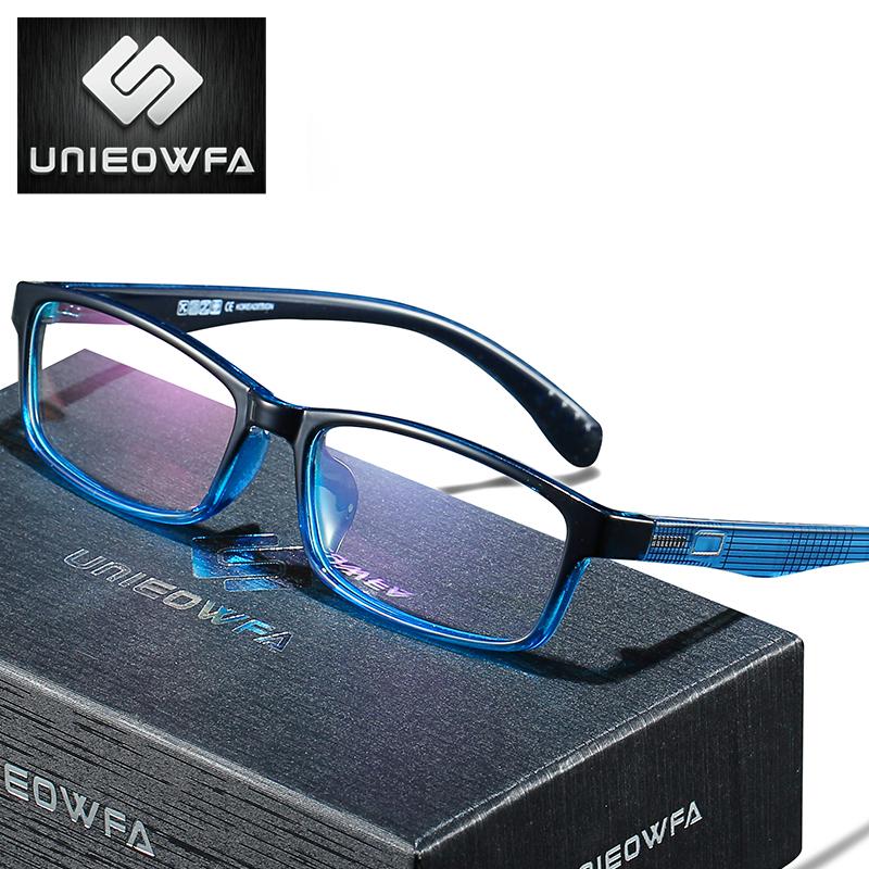 Fashion Sunglasses Frames Blue TR90 Frame Myopia Glasses Women Men Clear Transparent Eyeglasses Prescription Optical Spectacles Unisex Brand
Fashion Sunglasses Frames Blue TR90 Frame Myopia Glasses Women Men Clear Transparent Eyeglasses Prescription Optical Spectacles Unisex Brand