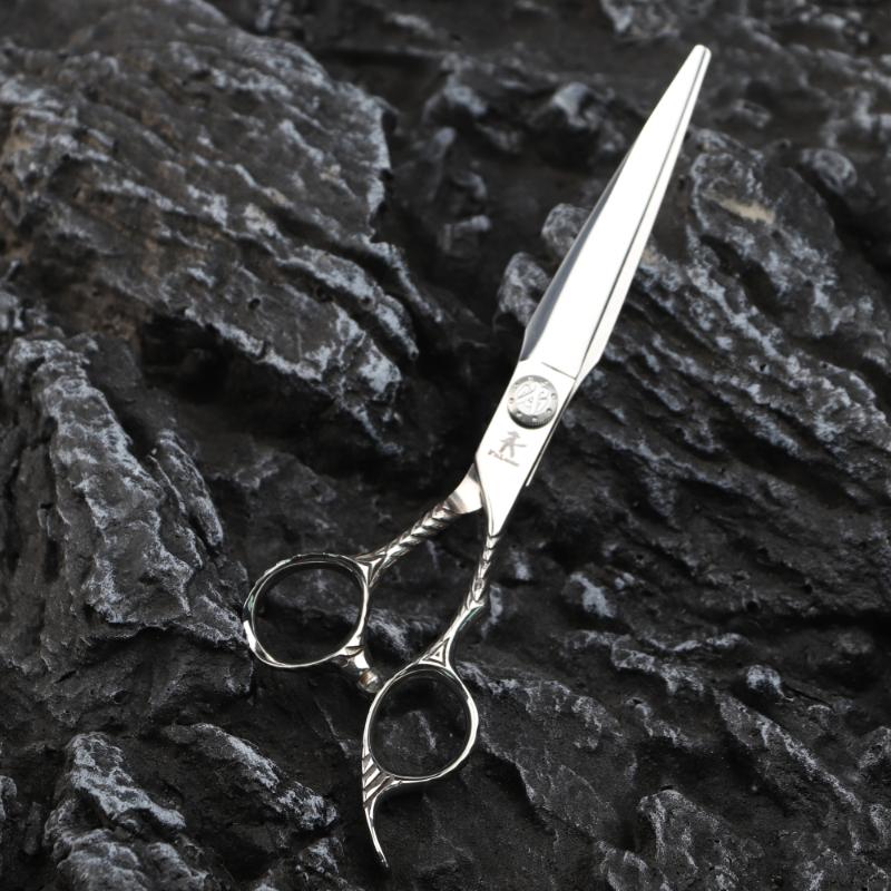 Hair Scissors Fnlune 5.5 6.0 Professional Hairdressing Salon Barber Accessories Haircut Machine Thinning Shear Hairdresser'S