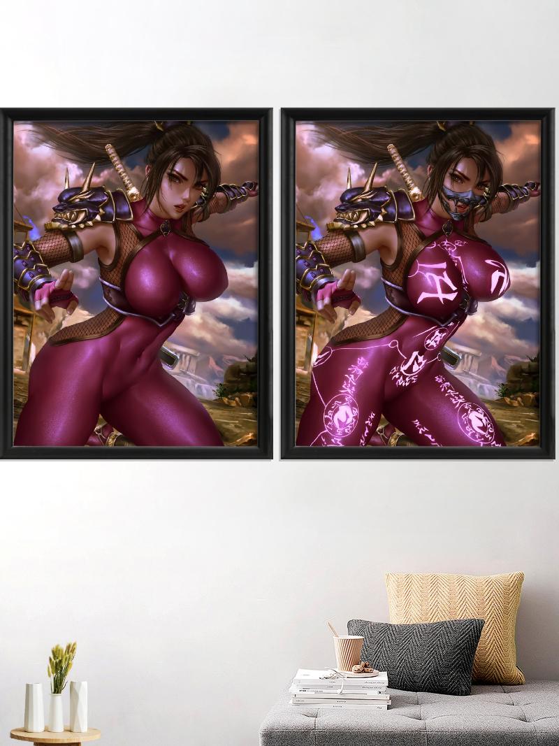 Paintings Taki Ivy Sophitia Soul Calibur Video Game Kawaii Cartoon Anime Sexy Nude Art-Poster Living-Bedroom Silk Home Prints
Paintings Taki Ivy Sophitia Soul Calibur Video Game Kawaii Cartoon Anime Sexy Nude Art-Poster Living-Bedroom Silk Home Prints