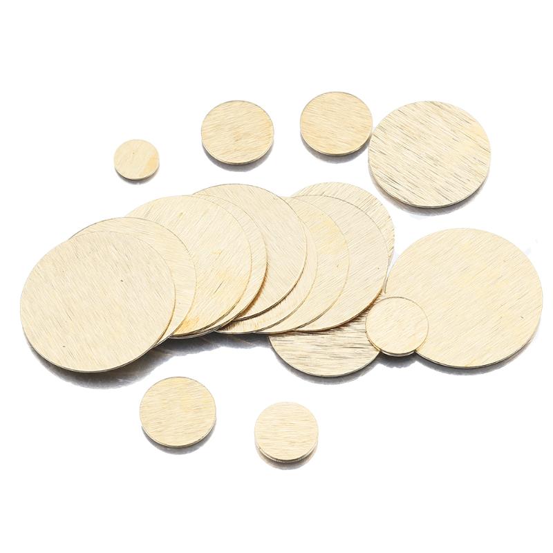 Charms 10-50Pcs Brass Textured Round Stamping Tags 10 12 15 20 22 25mm Circle Disc For Diy Keys Pendant Jewelry Earrings Making, Bronze;silver
Charms 10-50Pcs Brass Textured Round Stamping Tags 10 12 15 20 22 25mm Circle Disc For Diy Keys Pendant Jewelry Earrings Making, Bronze;silver
