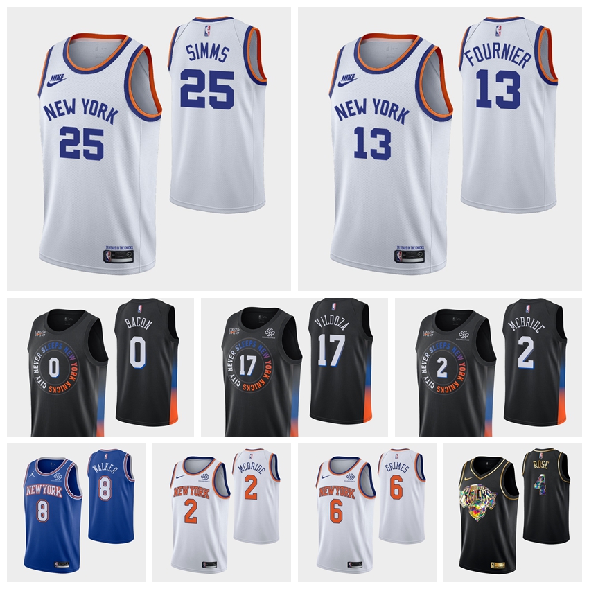 New YorkKnicksMEN Aamir Luca Vildoza Quentin Grimes Miles McBride Evan Fournier Simms 2021 75th Anniversary White Jersey
New YorkKnicksMEN Aamir Luca Vildoza Quentin Grimes Miles McBride Evan Fournier Simms 2021 75th Anniversary White Jersey