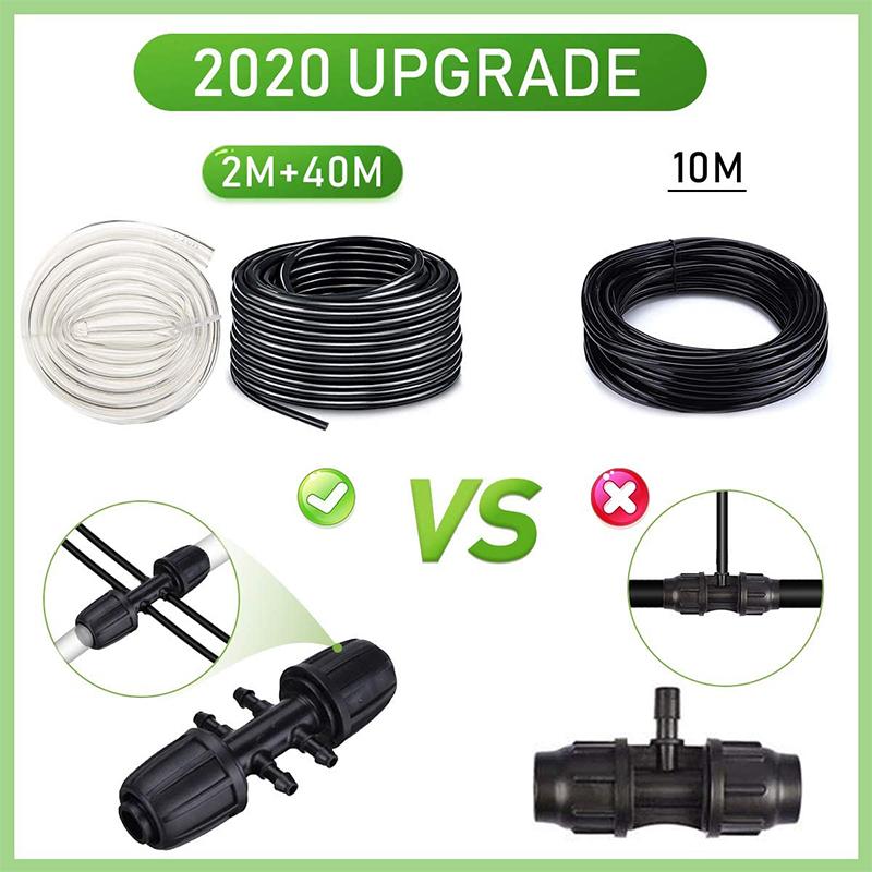 Watering Equipments Mini Drip Irrigation Kit Garden System Misting Cooling For GreenhouseLawn With Adjustable Sprinkler5344410