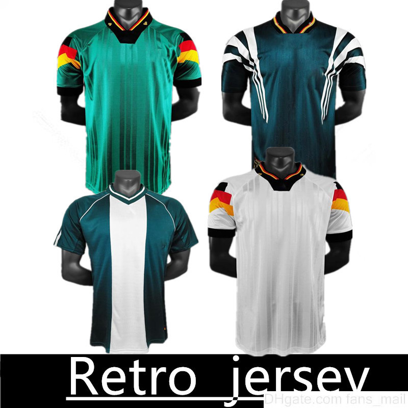 GERMANY Retro Soccer Jerseys 1990 92 96 98 Littbarski BALLACK KLINSMANN Matthias classic vintage KALKBRENNER football shirts kits, Image
GERMANY Retro Soccer Jerseys 1990 92 96 98 Littbarski BALLACK KLINSMANN Matthias classic vintage KALKBRENNER football shirts kits, Image