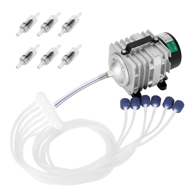Air Pumps & Accessories Aquarium Compressor 220V High Power E-magnetic Pump Fish Pond Oxygen For Aerator ACO-208/308/318 240V
Air Pumps & Accessories Aquarium Compressor 220V High Power E-magnetic Pump Fish Pond Oxygen For Aerator ACO-208/308/318 240V