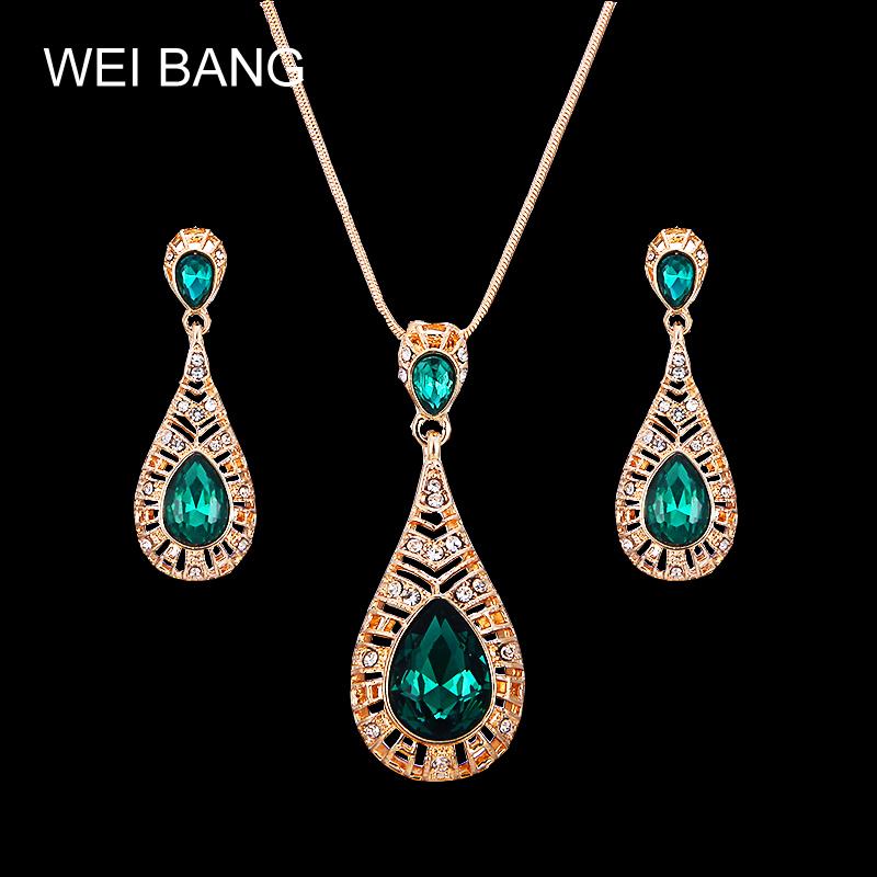 Earrings & Necklace 2021 Fashion Gold Color Jewelry Dubai Bride Wedding Quality Green Rhinestone Jewlery Set Drop, As pic
Earrings & Necklace 2021 Fashion Gold Color Jewelry Dubai Bride Wedding Quality Green Rhinestone Jewlery Set Drop, As pic