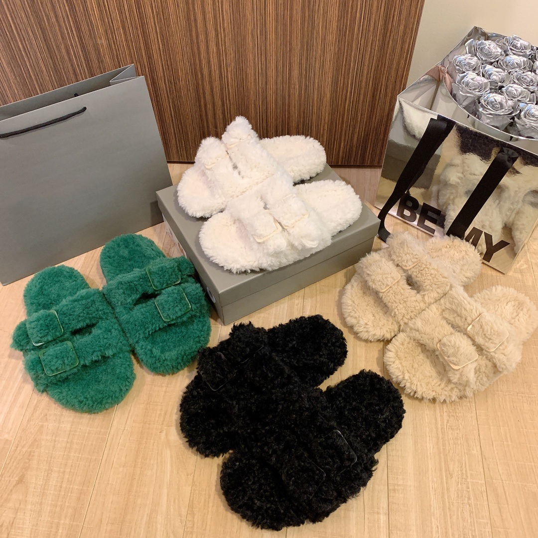 Women's Furry Slide Sandal Slippers Mallorca Recycled Faux Shearling Fleece Teddy Fur Ladies Designer Luxurys Winter Wool Slides Cosy BB Flip Flops, Black
Women's Furry Slide Sandal Slippers Mallorca Recycled Faux Shearling Fleece Teddy Fur Ladies Designer Luxurys Winter Wool Slides Cosy BB Flip Flops, Black