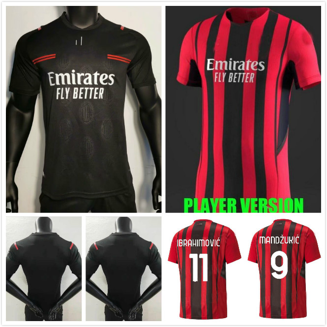 AC milan Player Version 21 22 soccer jersey IBRAHIMOVIC PAQUETA ROMAGNOLI CALHANOGLU 2021 2022 MANDZUKIC football shirt maillot men, Blue
AC milan Player Version 21 22 soccer jersey IBRAHIMOVIC PAQUETA ROMAGNOLI CALHANOGLU 2021 2022 MANDZUKIC football shirt maillot men, Blue