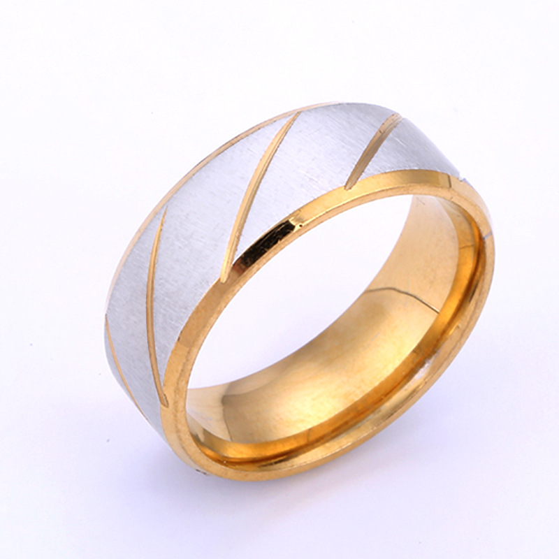 Top Quality Gold Silver Black Stainless Steel Ring for Women Men Jewelry Fashion Sale Promise Rings Titanium Steel Ring Jewelrry Gift