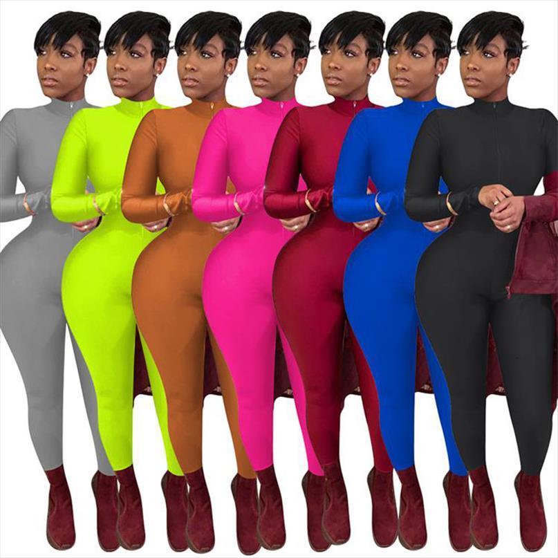 skinny jummpsuits sweatpants autumn turtleneck womens jumpsuit long sleeve front zipper sport rompers fitness overalls, Black;white
skinny jummpsuits sweatpants autumn turtleneck womens jumpsuit long sleeve front zipper sport rompers fitness overalls, Black;white