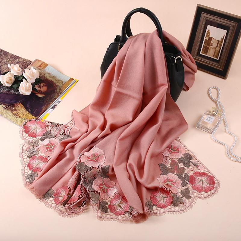Scarves Ladies 100% Pure Wool For Wedding 2021 Embroidery Scarf Shawls And Wraps Women Pashmina Winter Scarfs
Scarves Ladies 100% Pure Wool For Wedding 2021 Embroidery Scarf Shawls And Wraps Women Pashmina Winter Scarfs