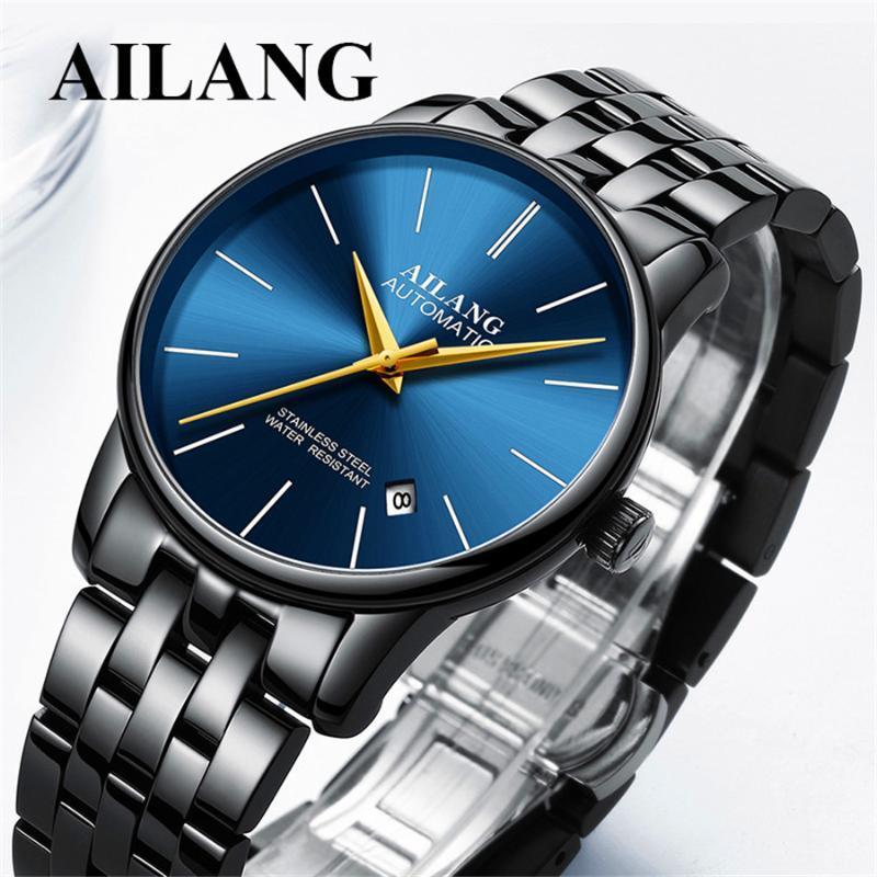 Ultra-thin Black Blue Dial Watch Men 30M Waterproof Automatic Mechanical Mens Watches Luxury Relogio Masculino Steel Wristwatches
Ultra-thin Black Blue Dial Watch Men 30M Waterproof Automatic Mechanical Mens Watches Luxury Relogio Masculino Steel Wristwatches