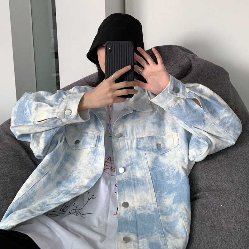 Jacket female autumn Korea ins Harajuku streetwear hip hop tatami shirt fashion loose vintage casual BF denim jacket 210608
Jacket female autumn Korea ins Harajuku streetwear hip hop tatami shirt fashion loose vintage casual BF denim jacket 210608