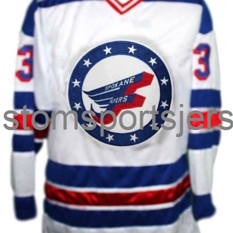 Any Name Number Spokane Flyers Custom Retro Hockey Jersey BUNDAY White All Embroidery XS-6XL, Black
Any Name Number Spokane Flyers Custom Retro Hockey Jersey BUNDAY White All Embroidery XS-6XL, Black