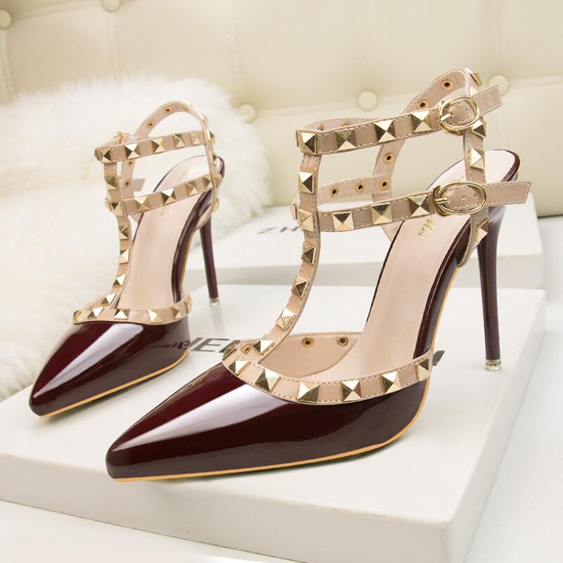 Runway Woman Pumps Luxury Gradient Purple Blue Rivets Pointy Stilettos Spikes High Heels Sexy Formal Evening Shoes Women, Bronze
Runway Woman Pumps Luxury Gradient Purple Blue Rivets Pointy Stilettos Spikes High Heels Sexy Formal Evening Shoes Women, Bronze
