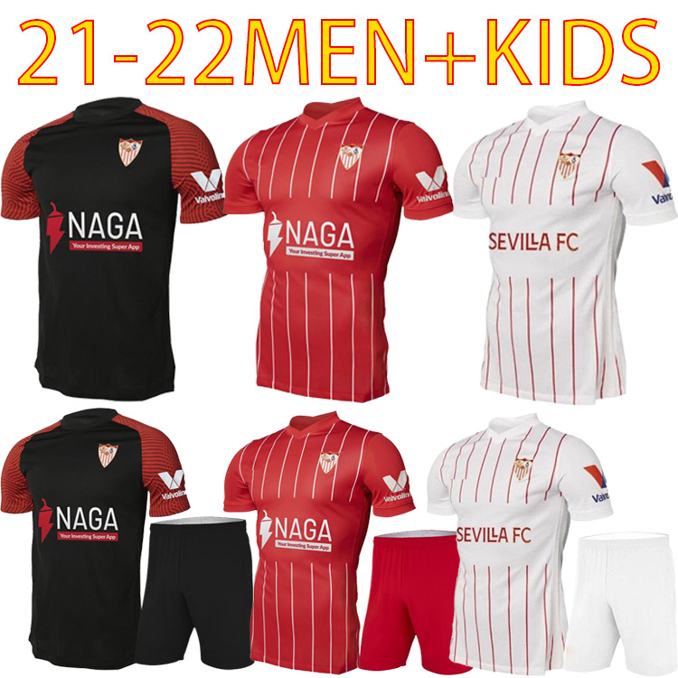 21/22 Camiseta Sevilla FC Soccer Jersey I.RAKITIC PAPU GÓMEZ J.NAVAS Home White Soccer Shirt Men Kids Away Red Soccer Shirt #9 DE JONG #7 SUSO 3rd Black Football Uniforms
21/22 Camiseta Sevilla FC Soccer Jersey I.RAKITIC PAPU GÓMEZ J.NAVAS Home White Soccer Shirt Men Kids Away Red Soccer Shirt #9 DE JONG #7 SUSO 3rd Black Football Uniforms