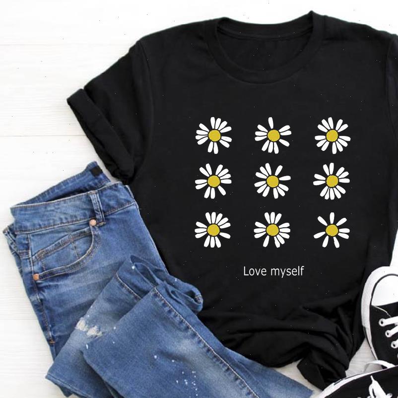women daisy flower tees t shirt love myself graphic streetwear 90s harajuku hip hop teeshirt female ullzang mujer, White
women daisy flower tees t shirt love myself graphic streetwear 90s harajuku hip hop teeshirt female ullzang mujer, White