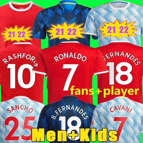 21 22 SANCHO RASHFORD soccer jerseys Player version 2021 2022 POGBA RONALDO MARTIAL SHAW VAN DE BEEK B. FERNANDES LINGARD football shirt mans kids kit uniforms, 21/22 home kids kit
21 22 SANCHO RASHFORD soccer jerseys Player version 2021 2022 POGBA RONALDO MARTIAL SHAW VAN DE BEEK B. FERNANDES LINGARD football shirt mans kids kit uniforms, 21/22 home kids kit