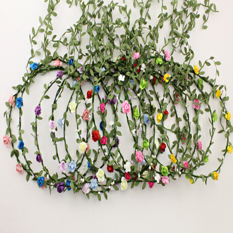 Rattan wreath bridal decoration headdress wedding bride girl head flower crown garland Hawaii flower head wreath bridesmaid bohemian head hair bands L616G5K7, Mixed colors
Rattan wreath bridal decoration headdress wedding bride girl head flower crown garland Hawaii flower head wreath bridesmaid bohemian head hair bands L616G5K7, Mixed colors