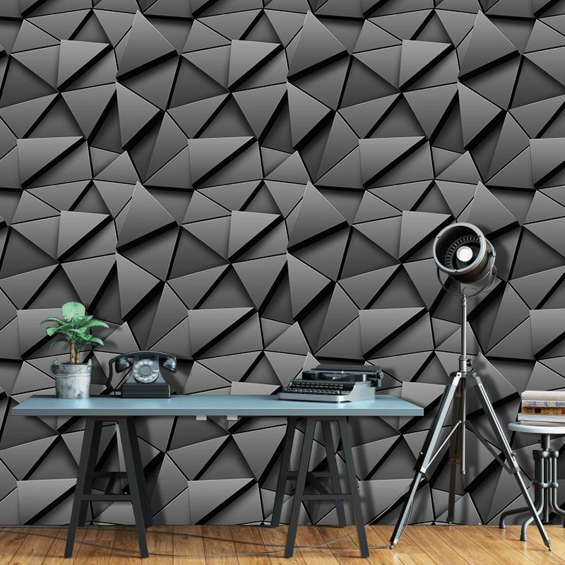 Wallpapers 3D Live Wallpaper Modern Stereo Black Geometry Murals Waterproof Self Adhesive Stickers Living Room TV Background Wall Decor, Black geometric
Wallpapers 3D Live Wallpaper Modern Stereo Black Geometry Murals Waterproof Self Adhesive Stickers Living Room TV Background Wall Decor, Black geometric
