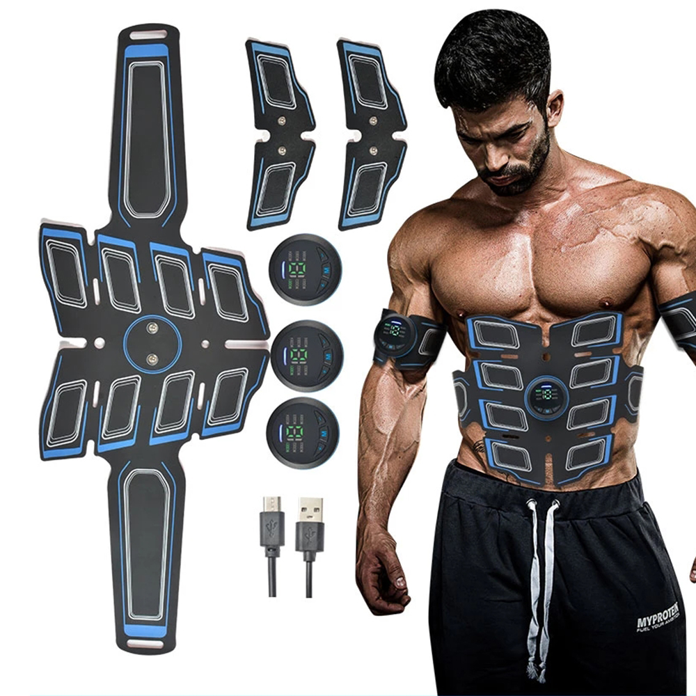 EMS Abdominal Muscle Stimulation Trainer USB Rechargeable Slimming Massager + 3 Controller ABS Abdominal Massage
EMS Abdominal Muscle Stimulation Trainer USB Rechargeable Slimming Massager + 3 Controller ABS Abdominal Massage