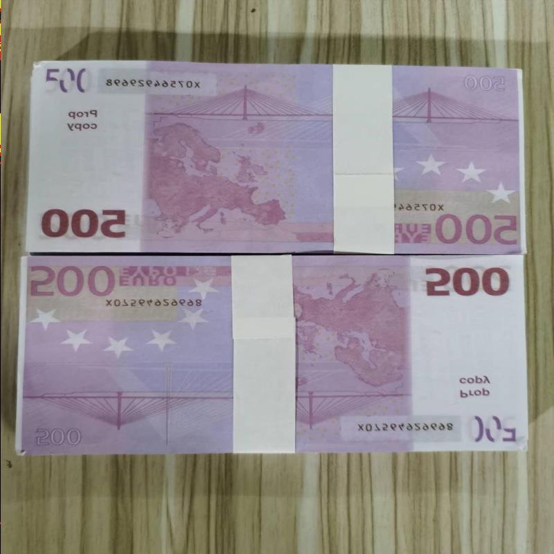 Bank Collection Paper Realistic Prop 500 Play Nightclub Movie Money For Fake Business Euros Most Copy Note 34 Wkfsg
Bank Collection Paper Realistic Prop 500 Play Nightclub Movie Money For Fake Business Euros Most Copy Note 34 Wkfsg