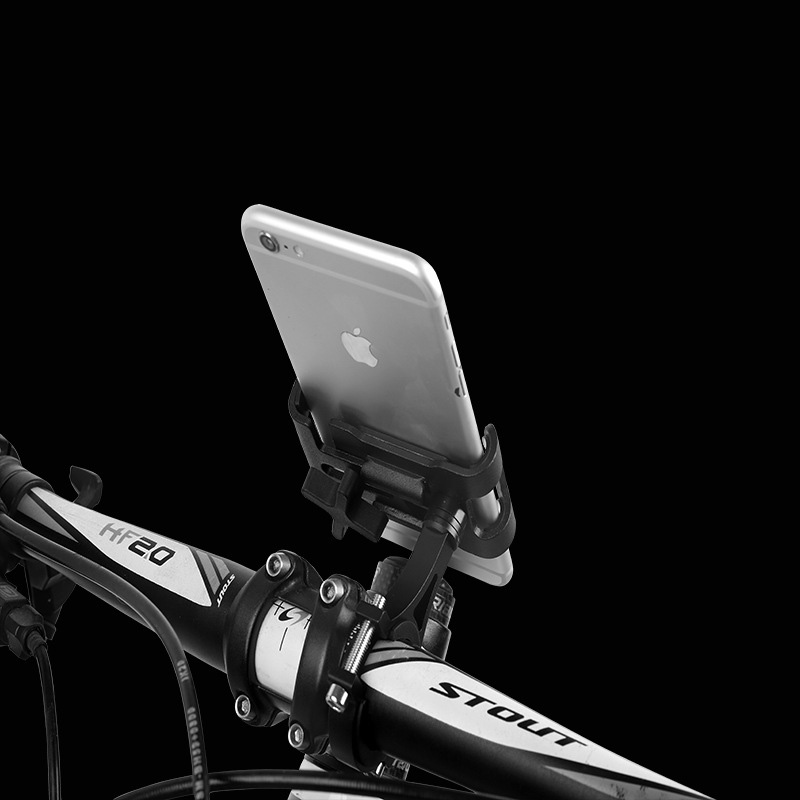 Metal Motorcycle Bike Phone Holder Aluminum Alloy Antislip Bracket GPS Clip Universal Bicycle Phone Stand for all Smartphones31837