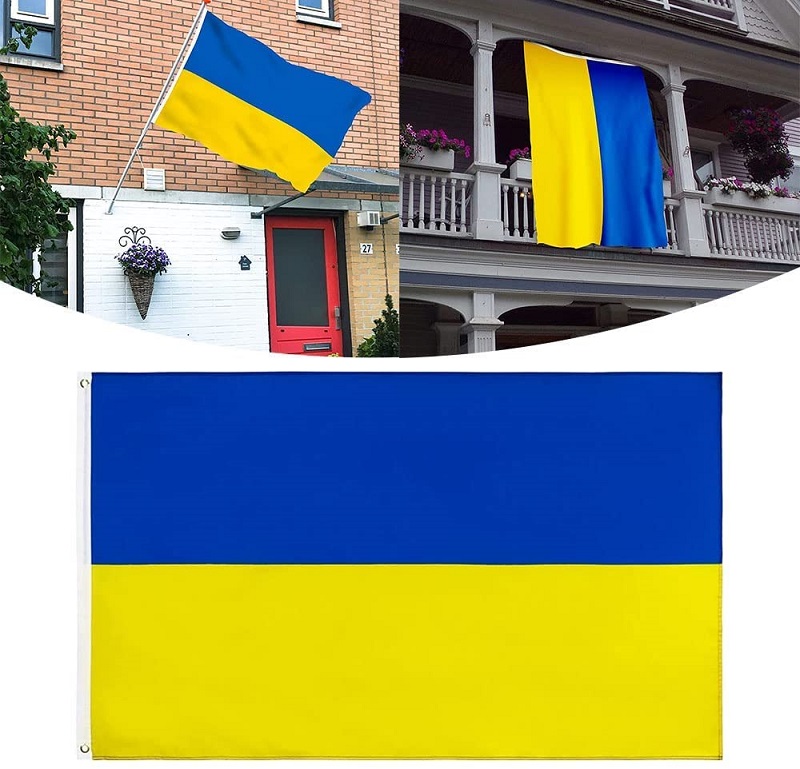 3x5 Feet Ukraine National Flag Outdoor Indoor Decoration Flag Banner with Two Brass Grommets for Outdoor Indoor Decor
3x5 Feet Ukraine National Flag Outdoor Indoor Decoration Flag Banner with Two Brass Grommets for Outdoor Indoor Decor