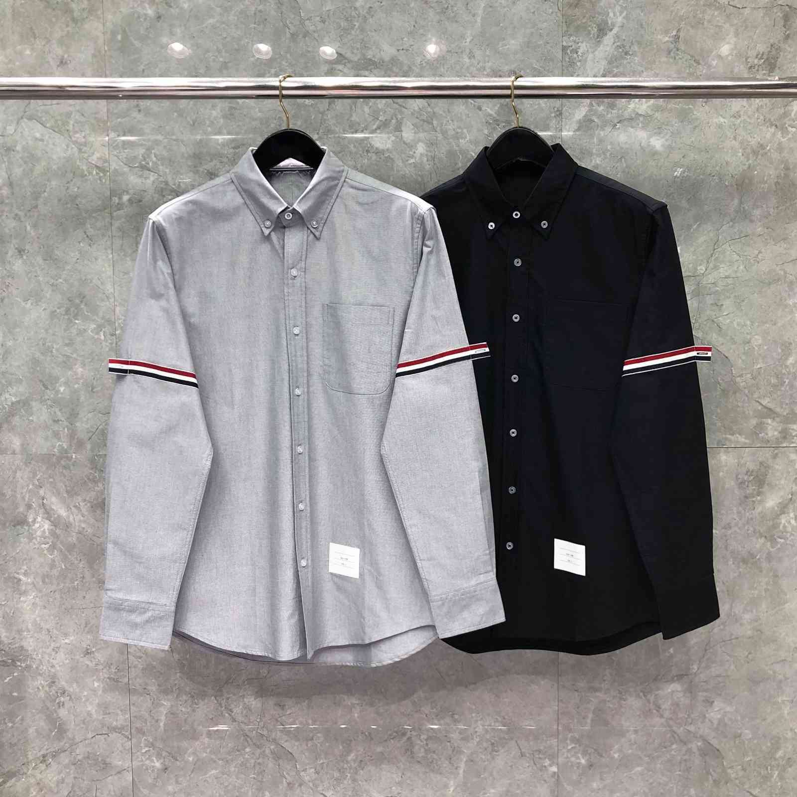 Tb Fashion 2021 Thom Brand Shirts Men Slim Black Long Sleeve Casual Shirt Turn Down Collar Oxford Cuff Ribbons Men's Clothing, White;black
Tb Fashion 2021 Thom Brand Shirts Men Slim Black Long Sleeve Casual Shirt Turn Down Collar Oxford Cuff Ribbons Men's Clothing, White;black