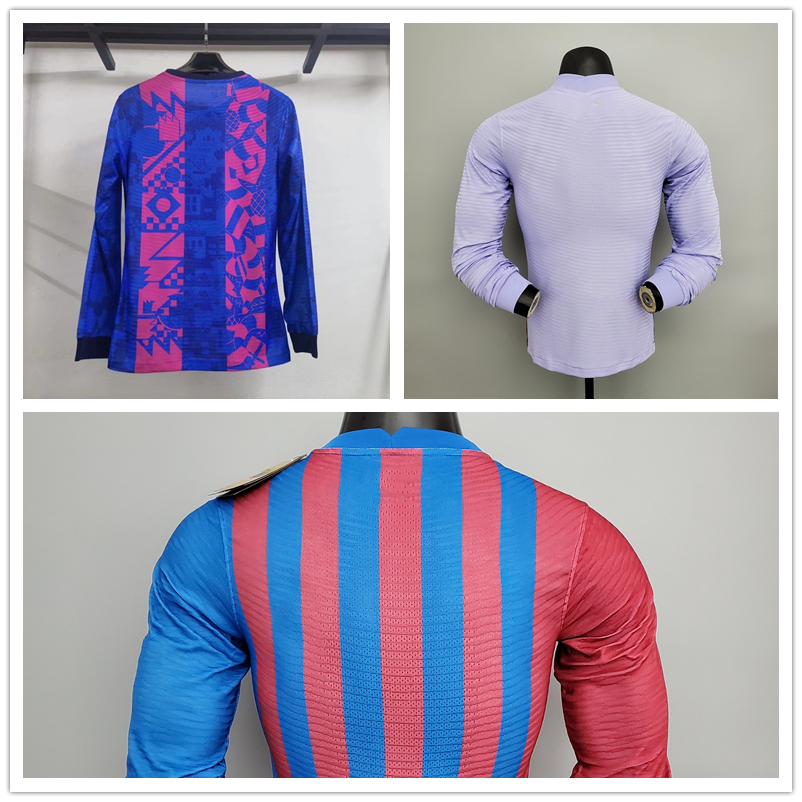21 22 Soccer Jerseys BCN FC FERRAN TORRES ADAMA Player Version Long Sleeve Jersey PEDRI GAVI ANSU FATI Camisetas De Futbol DANI ALVES F. DE JONG For Men Football Shirts, 21/22 home
21 22 Soccer Jerseys BCN FC FERRAN TORRES ADAMA Player Version Long Sleeve Jersey PEDRI GAVI ANSU FATI Camisetas De Futbol DANI ALVES F. DE JONG For Men Football Shirts, 21/22 home