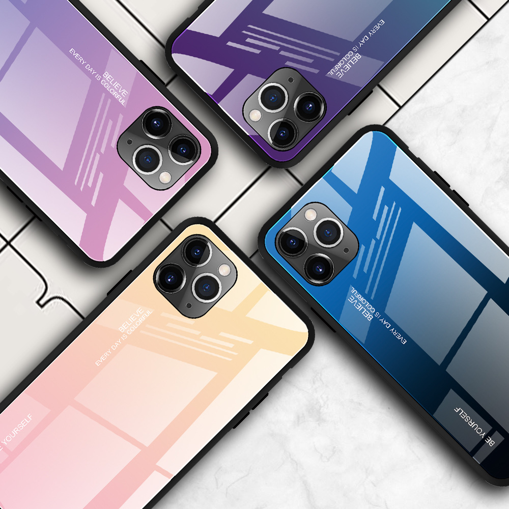 Colorful Cell Phone Cases Gradient Tempered Glass Back Cover Protective Shockproof Shell For IPhone X XR XS Max 7 8 6 6s 7Plus 8Plus 13 Pro Max 12 Mini 11, 02
Colorful Cell Phone Cases Gradient Tempered Glass Back Cover Protective Shockproof Shell For IPhone X XR XS Max 7 8 6 6s 7Plus 8Plus 13 Pro Max 12 Mini 11, 02